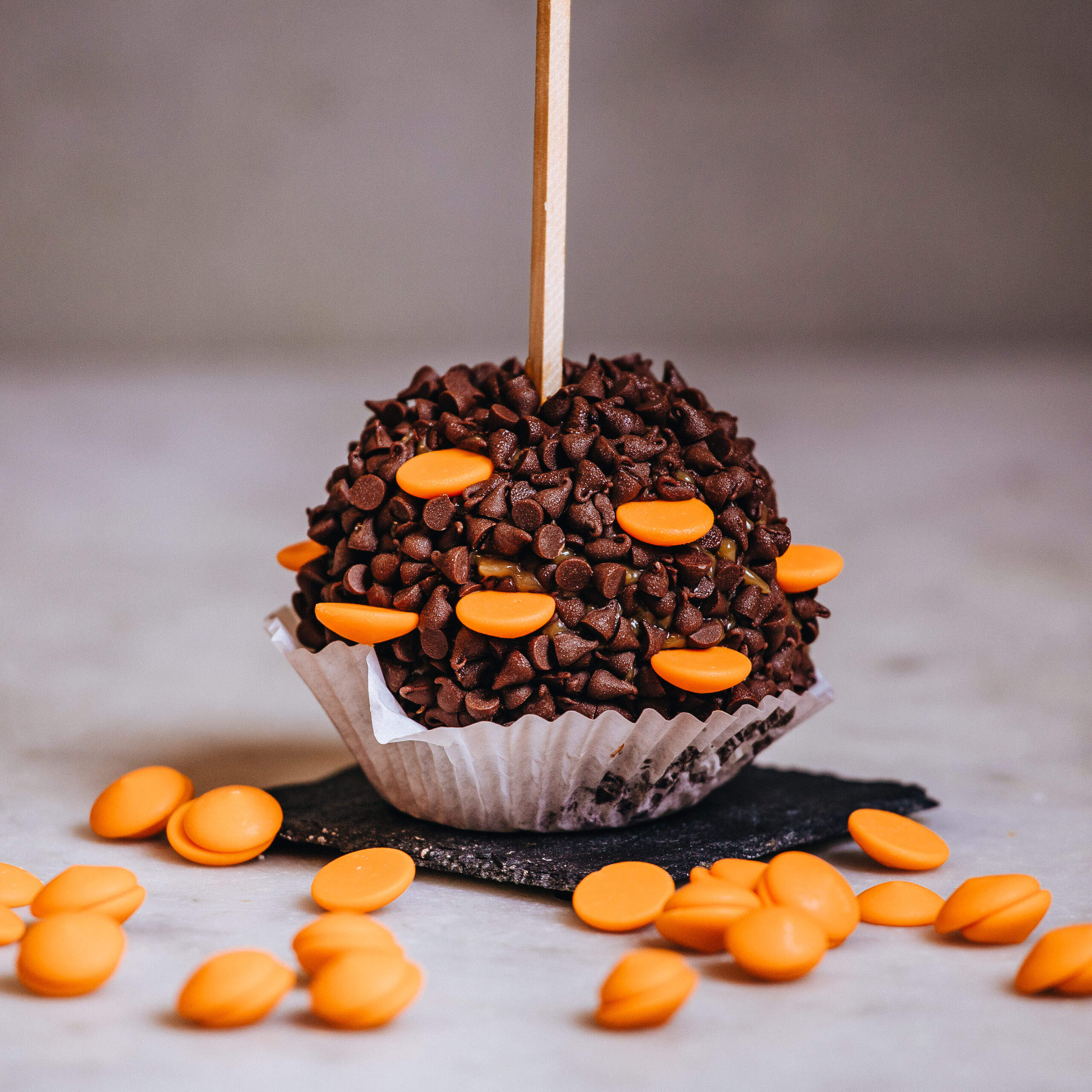 Halloween Caramel Apples