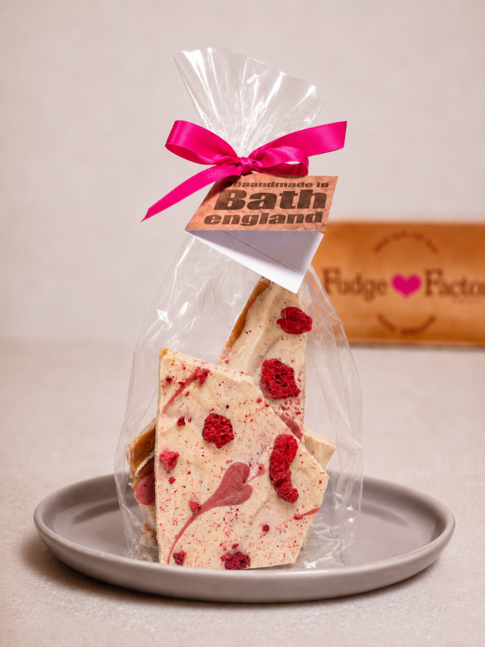 Raspberry White Chocolate Butterscotch
